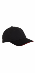 Lahti Pro Baseballové čepice Cotton, černé, 12 ks (L1812300)