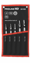Pro-Line Sada 5dílných klíčů Torx T15-T60 (36105)