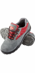 Lahti Pro Nízké boty SUEDE/OXFORD, šedo-červené, S1P SRC, 46, CE, LAHTI