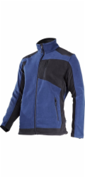 Lahti Pro Flísová bunda s výztuhami, tmavě modrá a černá, 2XL, CE, LAHTI