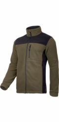 Lahti Pro Flísová mikina , zeleno-černá, velikost XXXL (L4011606)