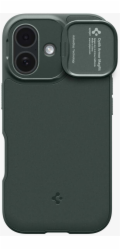 Spigen Pouzdro Optik Armor Mag MagSafe pro Apple iPhone 17, propastně zelené