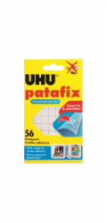 Uhu Patafix průhledné 56 vložek