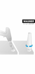 Noha nábytku Wagner Wood Classic O 3 cm - 5,7 cm Délka 16 cm Buk Stříbrná FSC®