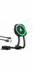 TelForceOne Magnetický držák Baseus PrimeTrip C03sPro s bezdrátovým nabíjením, černý