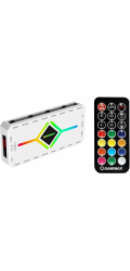 GameMax Gamemax | Dálkový ovladač | V4.0 ARGB PWM HUB ČERNÁ | Bílá | Gamemax