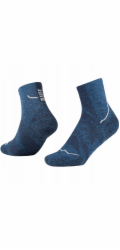 Buff Ponožky BUFF DryFlx Quarter Socks 137790707 Tmavě modré 39-41