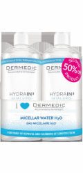 Dermedic DERMEDIC_SET Hydrain3 Hialuro micelární fluid 2x500ml