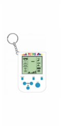 NoName Přívěsek na klíče Mini konzole Retro přívěsek na klíče Ikonická arkádová hra pro dárky Tetris / 320128
