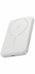 Baseus Bezdrátová powerbanka Powerbank 10000mAh 22,5W MagSafe s 30cm kabelem USB-C - bílá Bezdrátová powerbanka Baseus Powerbank 10000mAh 22,5W MagSafe s 30cm kabelem USB-C - bílá