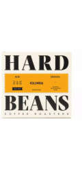 Hard Beans Tvrdá zrna - kolumbijská káva Carambolo Estate, praná filtrovaná kávová zrna 250 g