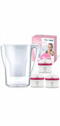 BWT filtrační konvice BWT AQUAlizer Home filtrační konvice 2,7 l 3 kartuše bílá