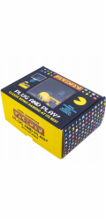 NoName Bezdrátová herní konzole Pac-Man Plug & Play s ovladačem pro TV a arkády / 320119