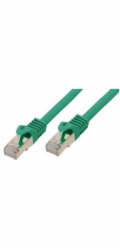 Shiverpeaks Shiverpeaks BASIC-S - Patch kabel - RJ-45 (M) na RJ-45 (M) - 20,0 m - SFTP, PiMF - Cat.7 RohCable - bezhalogenový, tvarovaný, bez Haken - zelený (BS75526-G)