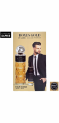 Azzaro SET SAPHIR Boxes Gold Pour Homme EDP sprej 200ml + EDP sprej 30ml