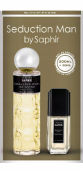 Alkotest Saphir SET SAPHIR Seduction Man EDP sprej 200ml + EDP sprej 30ml
