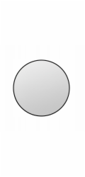 Edaxo Kulaté nástěnné zrcadlo LOOP, O 60 cm