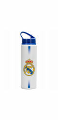 KIDS Dětská láhev Real Madrid Fan s náustkem hliníková 750 ml dárková / RM00036