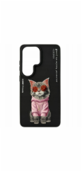 Nimmy Pouzdro Nimmy Glasses Cool Cat pro Samsung Galaxy S26 Ultra černé