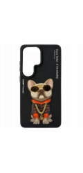 Nimmy Pouzdro Nimmy Glasses Cool Dog pro Samsung Galaxy S26 Ultra černé