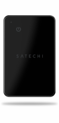 Satechi Apple Find My kompatibilní lokátor Satechi FindAll Peněženka karta ve tvaru karty ST-LFAWCK Černá