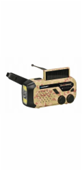 Nouzové rádio s budíkem BLAUPUNKT ER10DC, desert camo