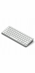 Satechi Klávesnice Satechi Slim EX1 Bezdrátová QWERTY klávesnice Mac / PC ST-KEX1S-EN Stříbrná