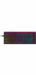Ajazz Klávesnice NK68 Red Switch Black USB-C