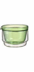 Hario - Dvoustěnná miska na Matchu 300ml - zelená