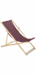 GreenBlue Lehátko GB183M Burgundy Beech Classic Skládací