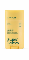 Attitude Super Leaves, deodorant v tyčince, Earl Grey a čerstvá okurka, 75 g