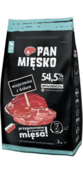 Pan Mięsko Suché krmivo pro psy Mr. Meat Vepřové s divočákem (dospělé) chipsy XL 3kg