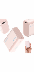 Cuktech Powerbanka Powerbanka Cuktech CP13 30W 10000mAh USB-C + USB-A - růžová