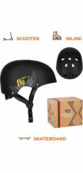 Nils Extreme MTW001 LETÁCÍ PŘILBA ZLATÁ XS (48-52CM) NILS EXTREME