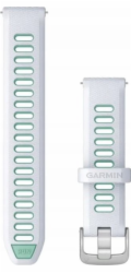 Garmin Řemínek pro hodinky Forerunner 265S, bílá/tmavě modrá, 18 mm