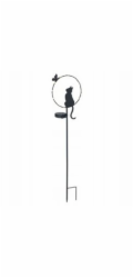 Maximex LED zahradní lampa, kočka, solární, 85 cm