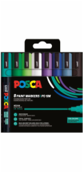 Posca POSCA PC-5M 8ks Studené barvy