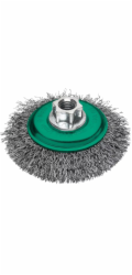 Aptel MILWAUKEE DRÁTĚNÝ KARTÁČ M14 100x10 VLNITÝ NEREZOVÝ 0,35-1 ks.