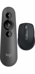 Logitech laserové ukazovátko R500s (910-005843) + MX Anywhere 3S grafitové (910-006929)