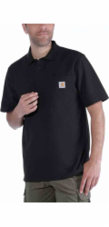 Adidas Tričko Carhartt Polo Contractor Work černé