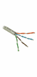 PLANET kabel UTP, lanko, 4pár, Cat5e, Planet Elite, 2404N23, Dca, balení 305m, šedý