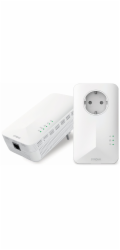 STRONG sada 2 adaptérů Powerline 1000 WF DUO EU/ Powerline 1000 Mbit/s/ Wi-Fi 1200 Mbit/s/ 2x LAN/ bílý