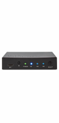NEDIS HDMI přepínač/ 1x USB-C/ 2x HDMI vstup/ 1x HDMI výstup/ 4K@60Hz/ 18.0 Gbps/ kov/ antracit