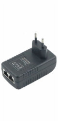 XtendLan PoE injektor pasivní 24V/1A, 1000Base-T, do zásuvky