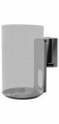 NEDIS montáž reproduktoru/ kompatibilní se Sonos Era 100/ nástěnný/ 3 kg/ náklon otočný/ naklápěcí/ ABS/ kov/ černý