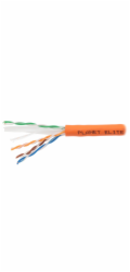 PLANET Elite kabel UTP, drát, 4pár, Cat6, LS0H, B2ca, balení 305m