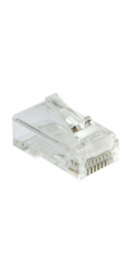 XtendLan Konektor RJ45 CAT5e, UTP, EZ type, drát, balení 100ks