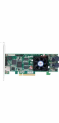 ARECAARC-1216-4I 4-port SAS/SATA (1xSFF8643), 1GB cache, RAID 0/1/1E/10/00/100, PCI-E 3.0 x8,LP
