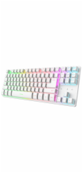 Trust GXT831 Thado TKL/Bezdrátové USB/US/Bílá