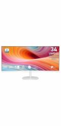 MSI Pro/MP341CQW E12/34"/VA/UWQHD/120Hz/1ms/Bílá/3R